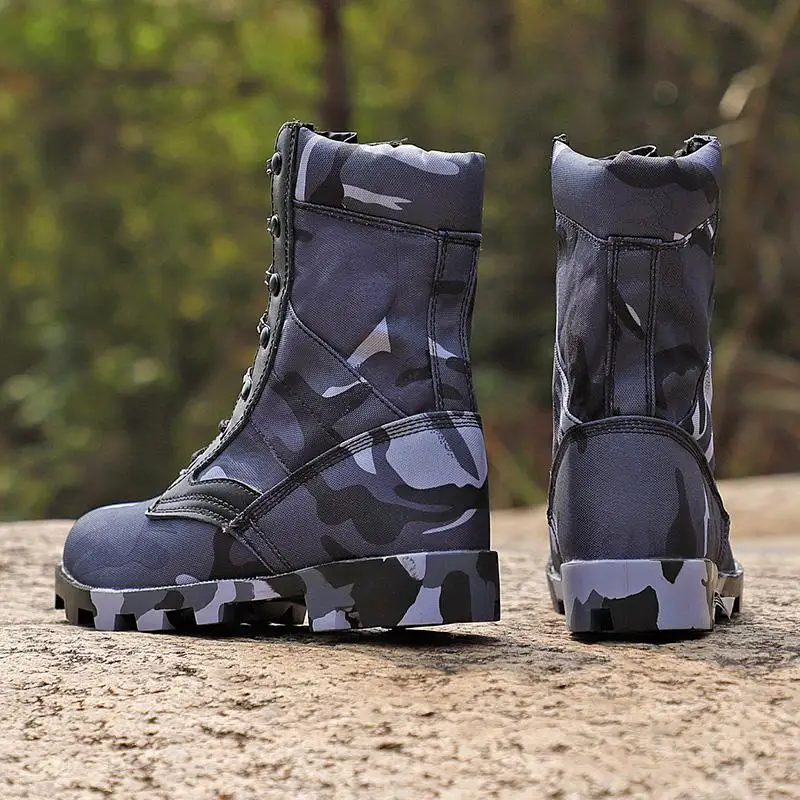 Fahion Boots Durable Ankle Protection Duty Boots Outdoor Desert Jungle Boots Men Boots