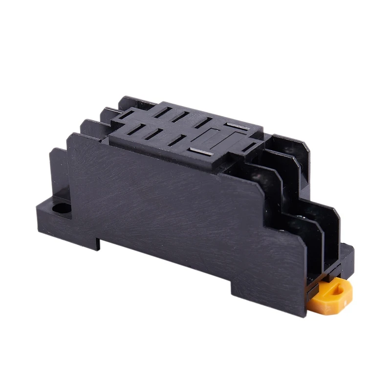 【ساخن】8X LY2NJ HH62P-L JQX-13F 220 فولت تيار متردد ملف DPDT مرحل الطاقة 8 دبوس مع مقبس PTF08A