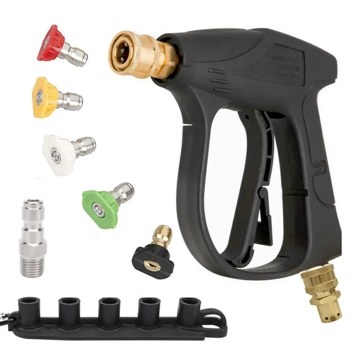 Pressure Washer Water Gun For Car Cleaning Hose Connector For Karcher Lavor Parkside Bosch Quick connector nozzles