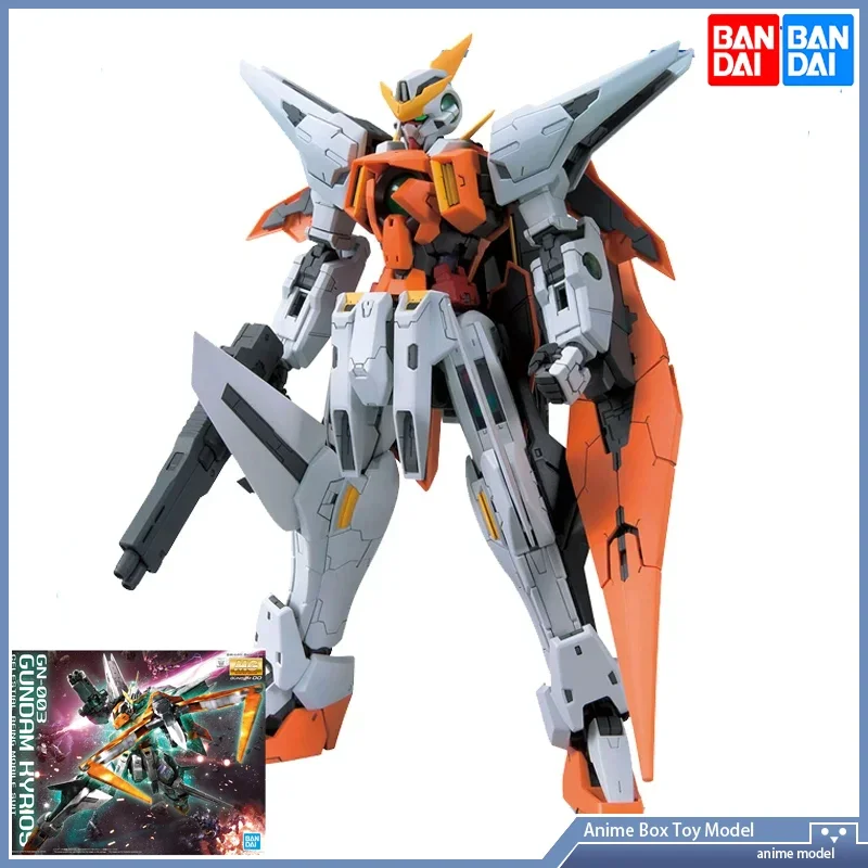 

Gundam BANDAI MG 1/100 GN-003 Kyrios Assembly Plastic Model Kit Action Toy Figures Anime Gift