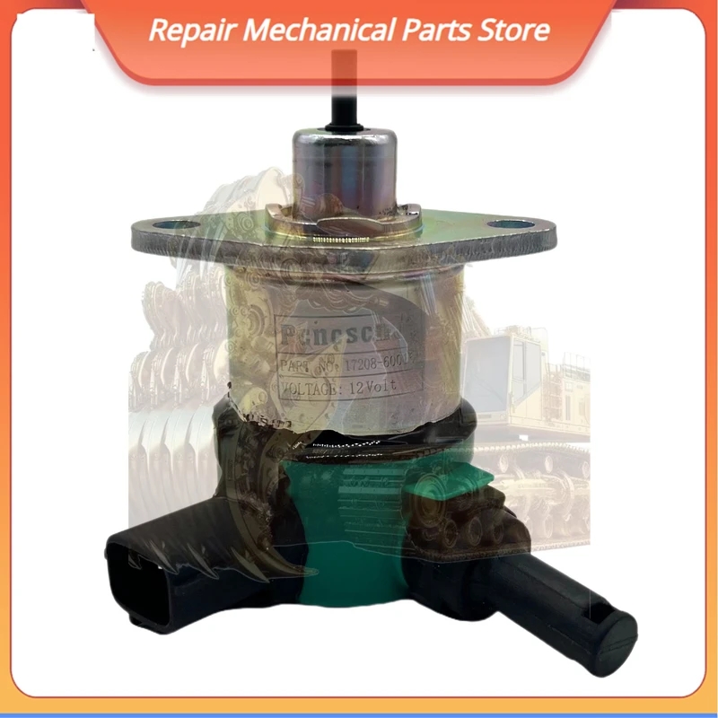 Solenoide di arresto 12v 17208-60010 17208-60016 Per motore D905 D1005 D1105 V1205 V1305 V1505