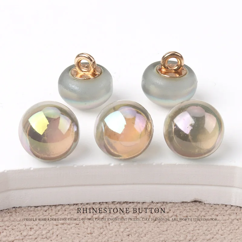 30 قطعة/الوحدة 10 مللي متر الملونة الراتنج الفطر زر المرأة الرجعية قميص سترة زر الأطفال سترة زر الزخرفية N404