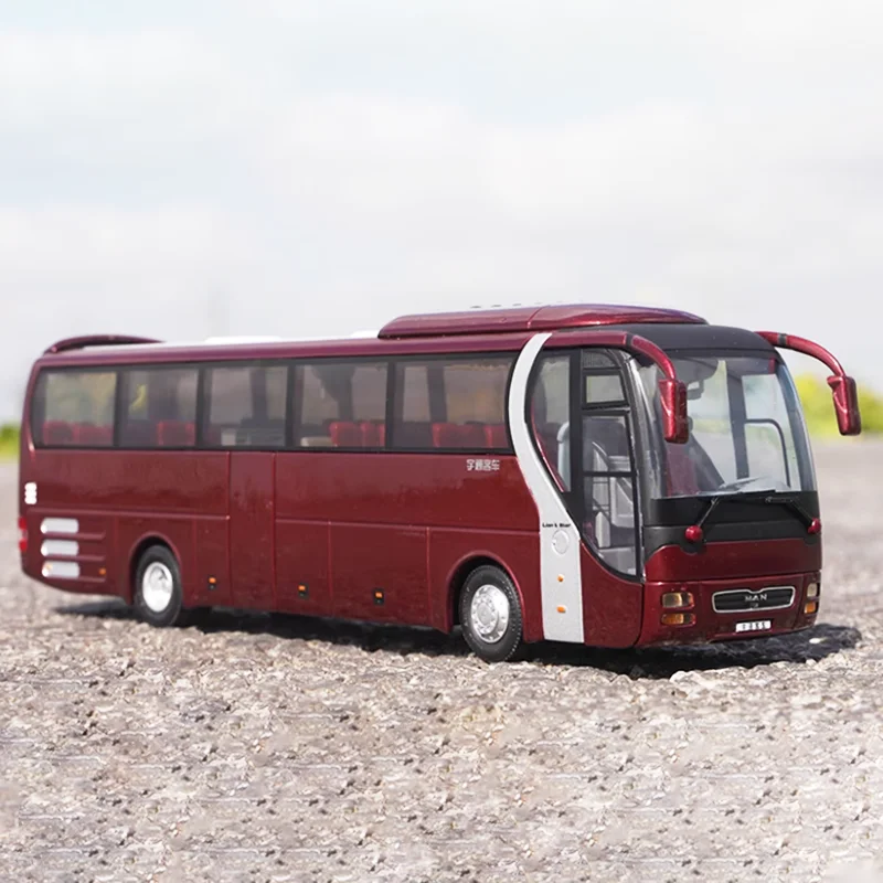 Diecast schaal 1:42 MAN R41 bus legering automodel eindproduct simulatie speelgoedcollectie geschenk statische weergave