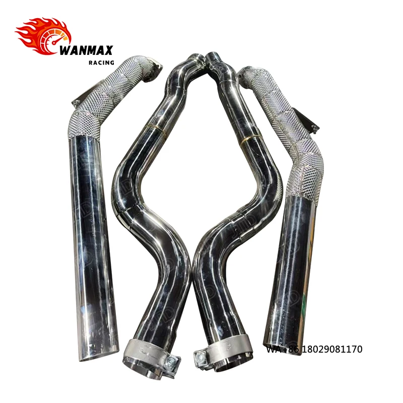 

Высокопроизводительный выпускной патрубок (даунпайп) для CLS63W218 4.7L 2011-2018 - Система от турбины назад, нержавеющая сталь