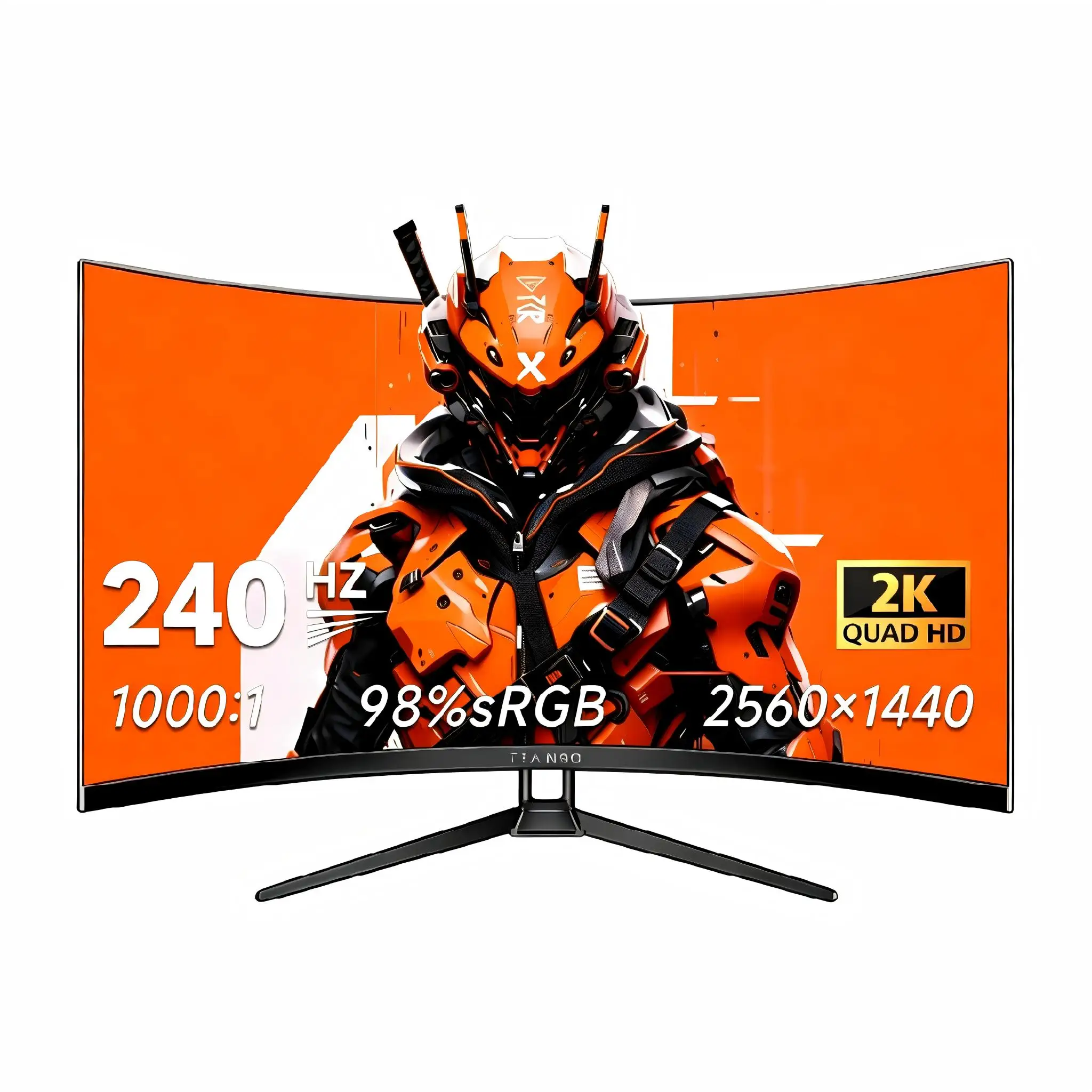 

Tiansu 32Inch QHD 2560*1440P 240Hz IPS LED PC Gaming Monitor, 1500R 100%sRGB 1MS HDR400 HDMI/Gaming Computer Screen