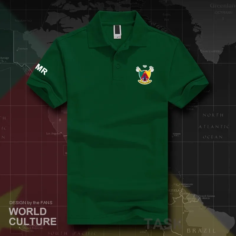 

Cameroon CMR Cameroun Cameroonian polo shirts men short sleeve white brands printed for country 2018 cotton nation team flag 20