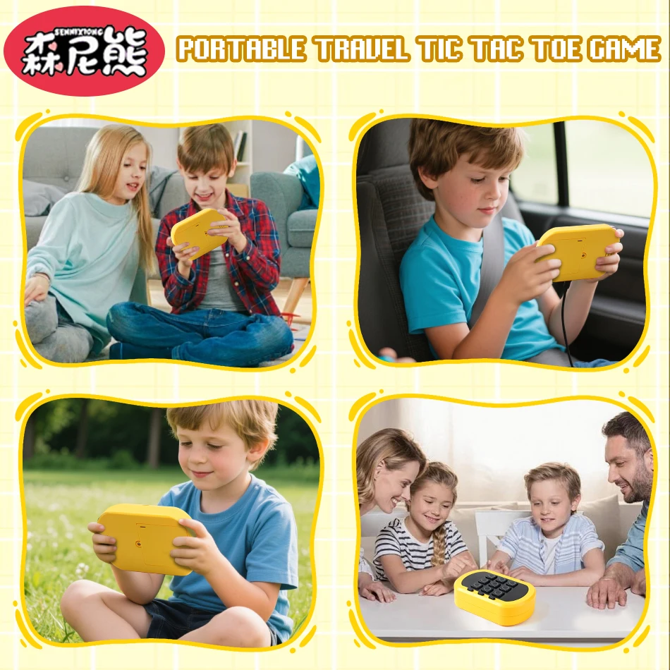 SENNIXIONG 5IN1 لغز تفاعلي Tic-tac-toe لعبة مجلس معركة وحدة التحكم لعبة الدماغ الوالدين والطفل لعبة للأطفال هدية عيد #5