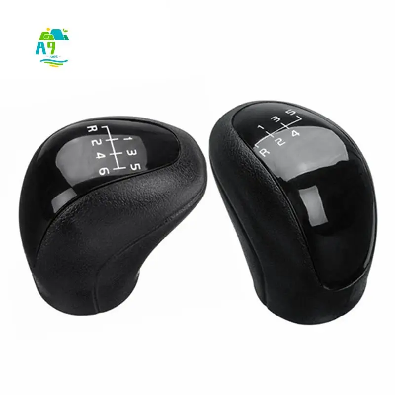 A09E-2 Uds. Perilla de palanca de cambios Manual negra de 6 velocidades para Mercedes Benz Vito Viano W639 Sprinter II 906 / Crafter I 2E 2F