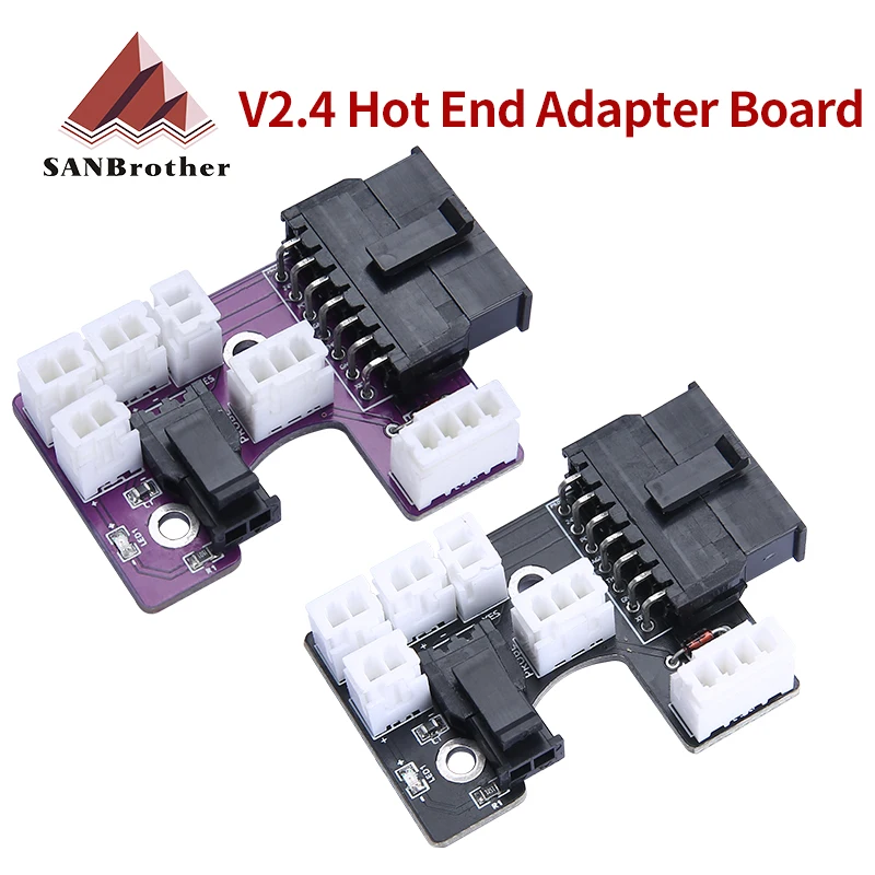 

Voron 2.4 Extruder Afterburner Toolhead PCB Board,BAT85 Diode Cavity Temperature Sensitive with Terminal for Voron 2.4 3D Parts