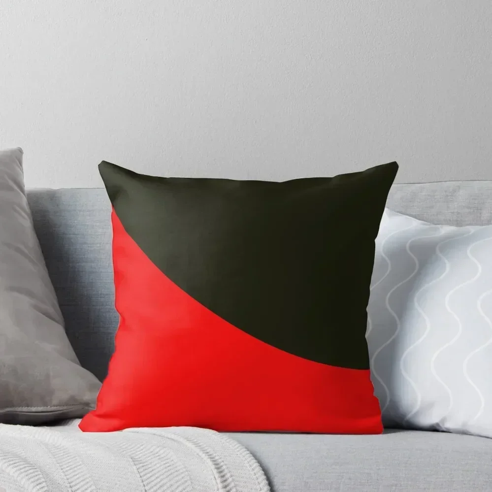 

Red and Black Abstract Art Throw Pillow Luxury Sofa Cushions Marble Cushion Cover Christmas Pillows pillow