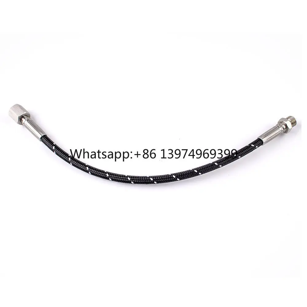 Professional Scuba Diving Equipment Stainless Steel Fitting High Pressure Flexible Diving Braided Scuba Hoses
