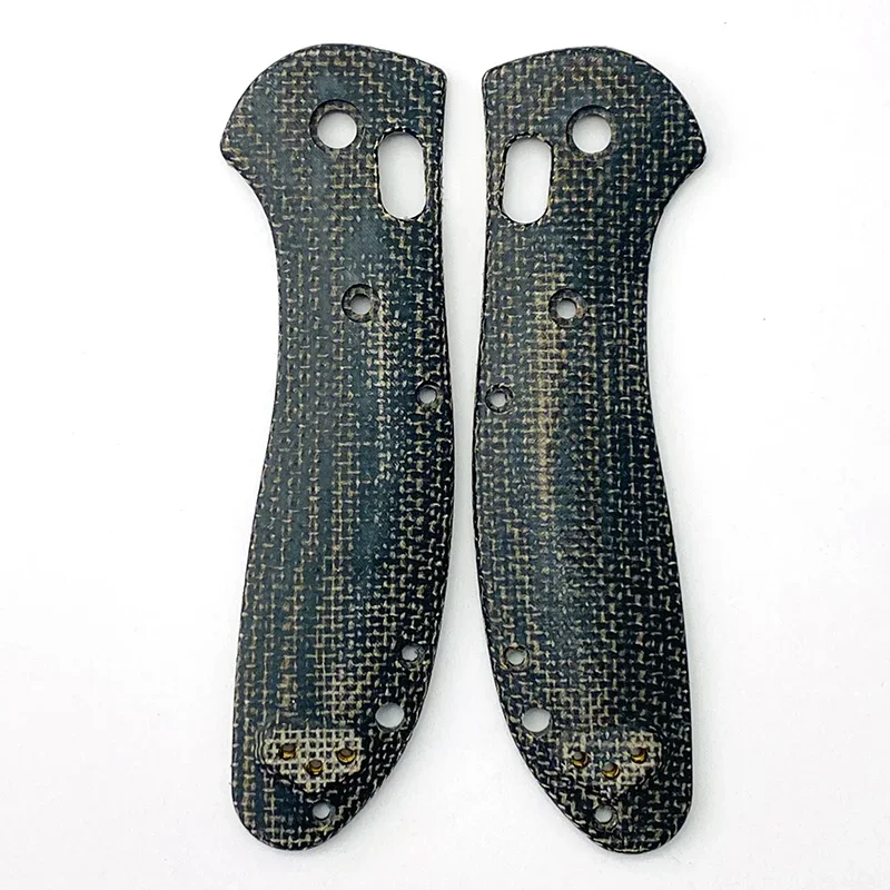 

A pair Custom Micarta Scales for Benchmade Griptilian 551 handles Folding Knife Parts Make Accessories