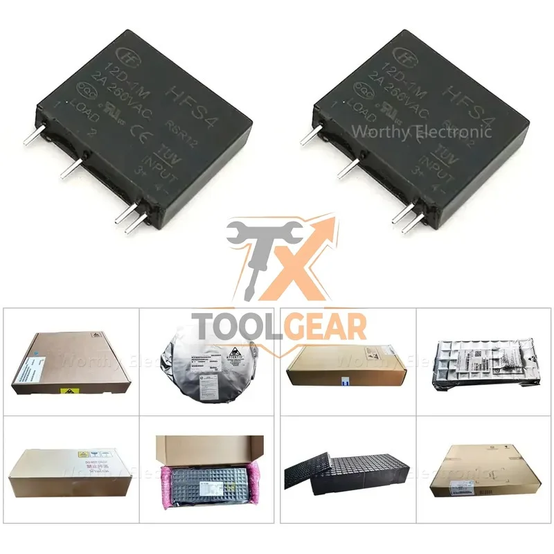 2026China*Factory* 10PCS Direct current HFS4 2A 4-pin 12V solid state HFS4 12D-1M for relay