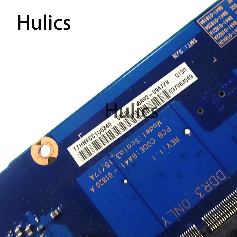 Hulics Used Laptop Motherboard For SAMSUNG NP305E5A NP305E7A 305E5A 305E Mainboard BA41-01843A BA92-09477A