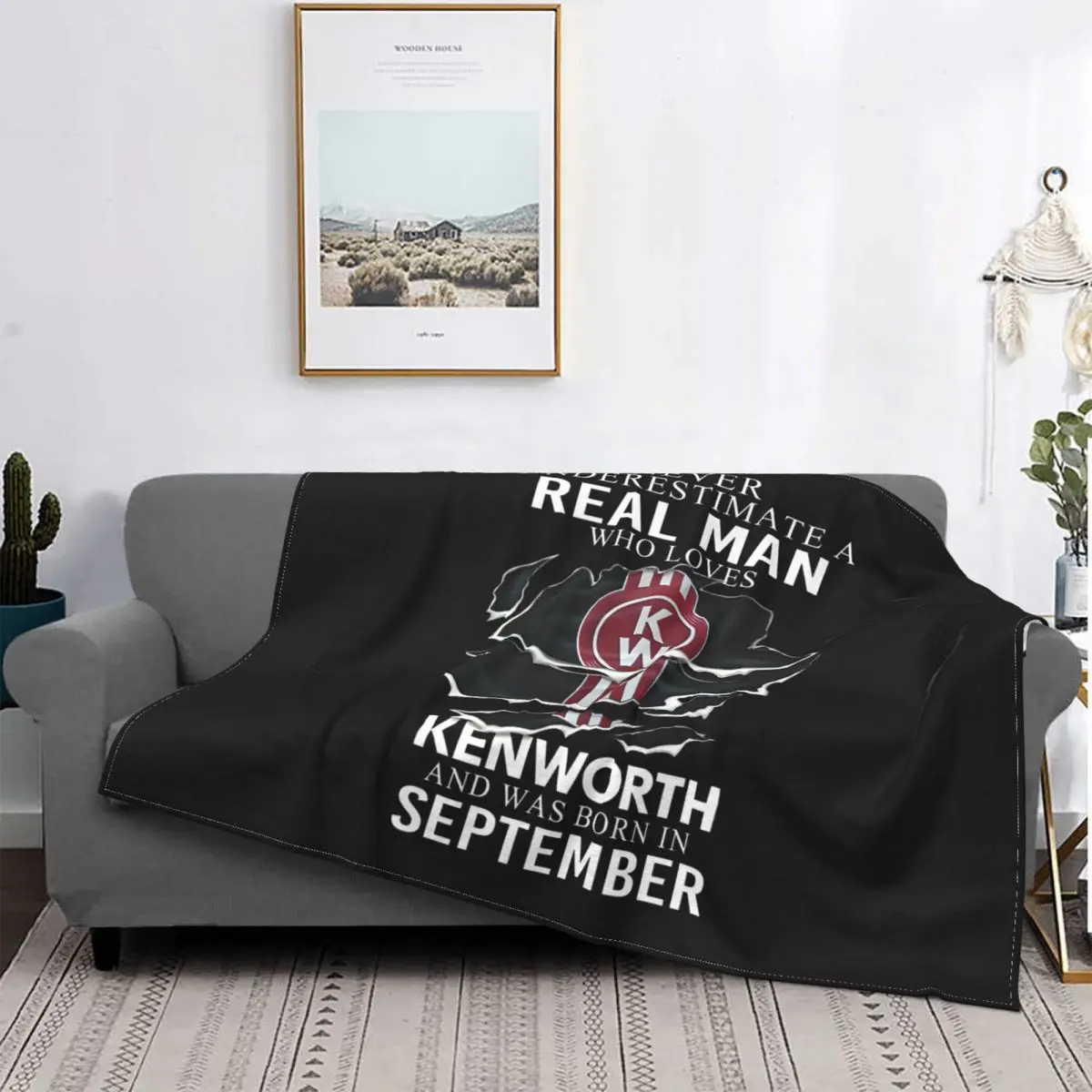 Kenworth - September Blanket Kenworth Fleece Flannel All Season Multifunction Plaid Throw Blankets For Bedding Plush Thin Quilt