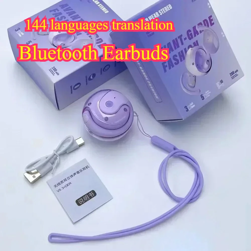 سماعات أذن Pop Wireless BT في الوقت الحقيقي، سماعات بلوتوث عالية الجودة، شاشات صوت رياضية داخل الأذن مع ميكروفون #1