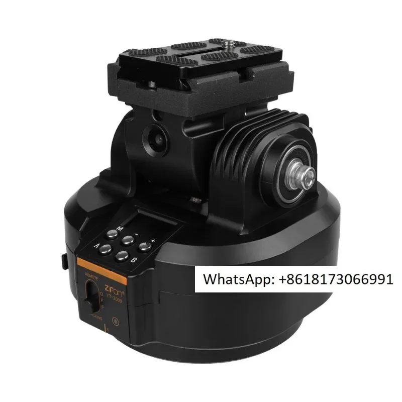 YT-2000 Intelligent Electric Pan tilt Face Tracking Mobile Camera Live Broadcast God Remote Control Panoramic Rotation