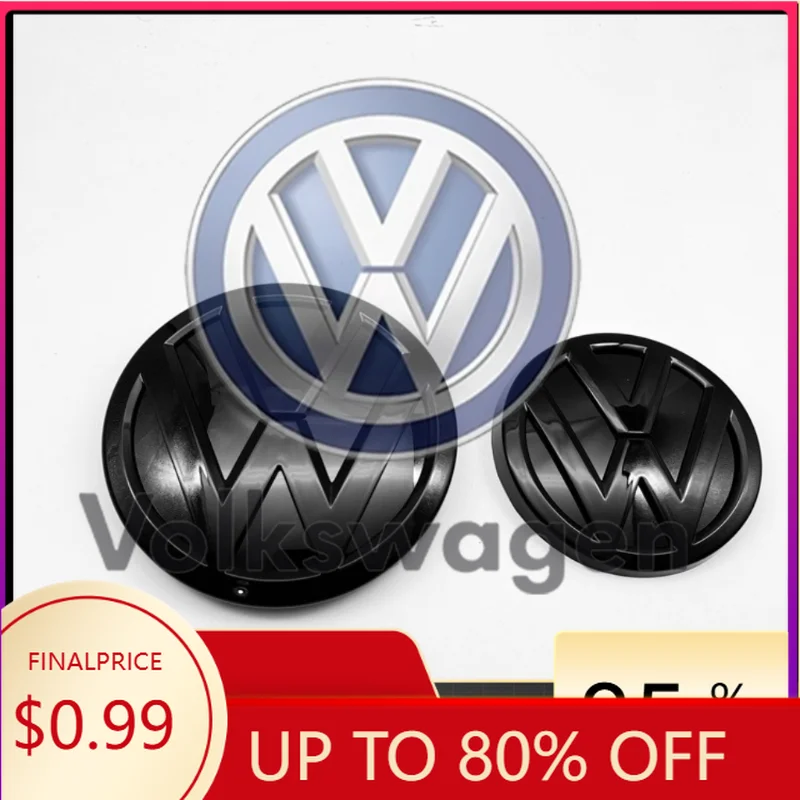 

Car Sticker 2026 Hot Styling Mouldings For VW Volkswagen Jetta MK5 Golf 2PCS Gloss Black GTI Badge Set For Volkswagen Golf MK7.
