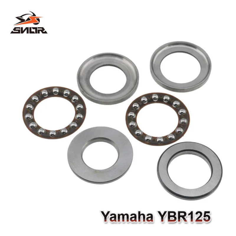 SNOR Direction Column Steering Ball Bearing Heavy Duty Pressure Head Bearing For Yamaha YBR 125 125cc Steering System Spare Part