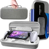 DOBE Carrying Case TP5-3552 for Playstation Portal Eggshell Series Handle，EVA Shockproof Protective Handheld Travel Bag