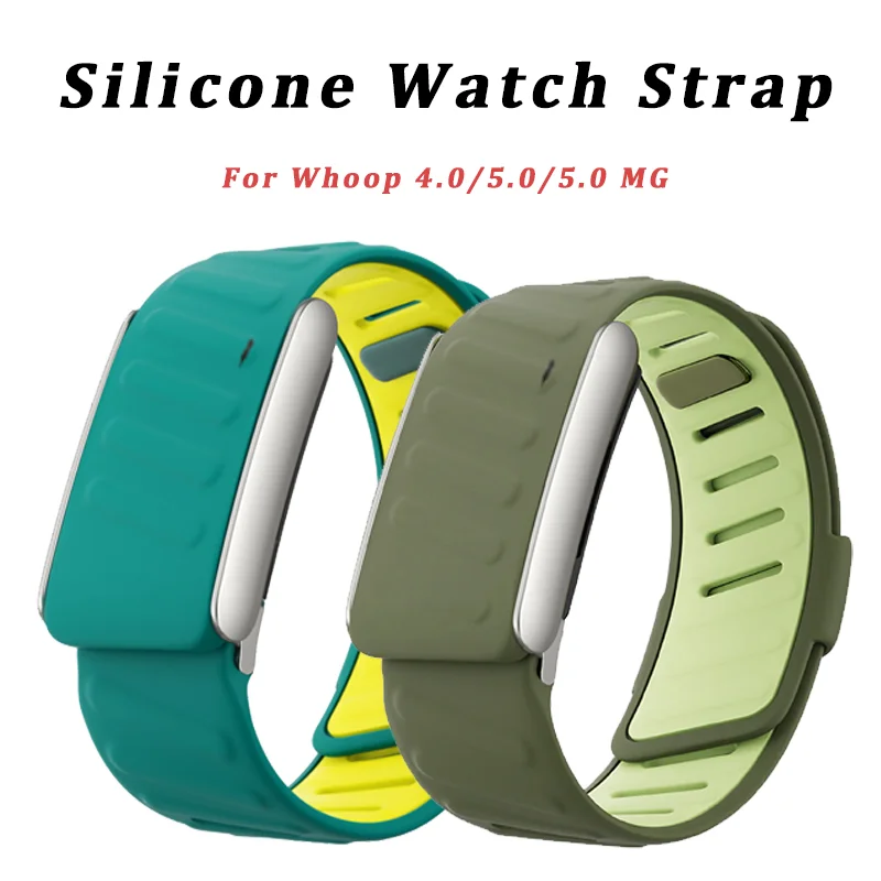 

Super Soft Adjustable Band Replacement Strap Compatible with Whoop 5.0 and Whoop 4.0 Heart Rate Monitor