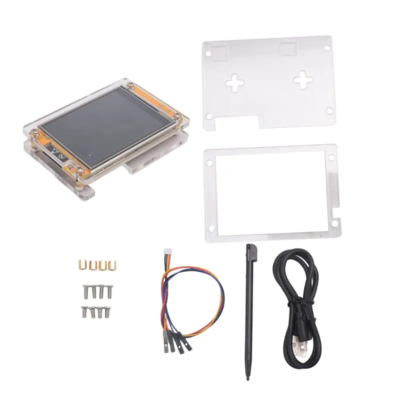 A23F-Nerdminer V2 2.8 Inch Display BTC Solo Lottery Nerd Miner 56KH/S Crypto Bitcoin Miner Solo Mining Machine