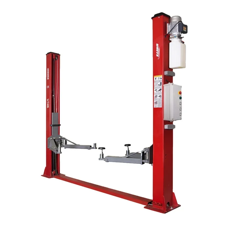 

UNITE U-T40E 2 Post Hydraulic Car Lift 4000kg Lifting Capacity for Car Maintenance and Repair
