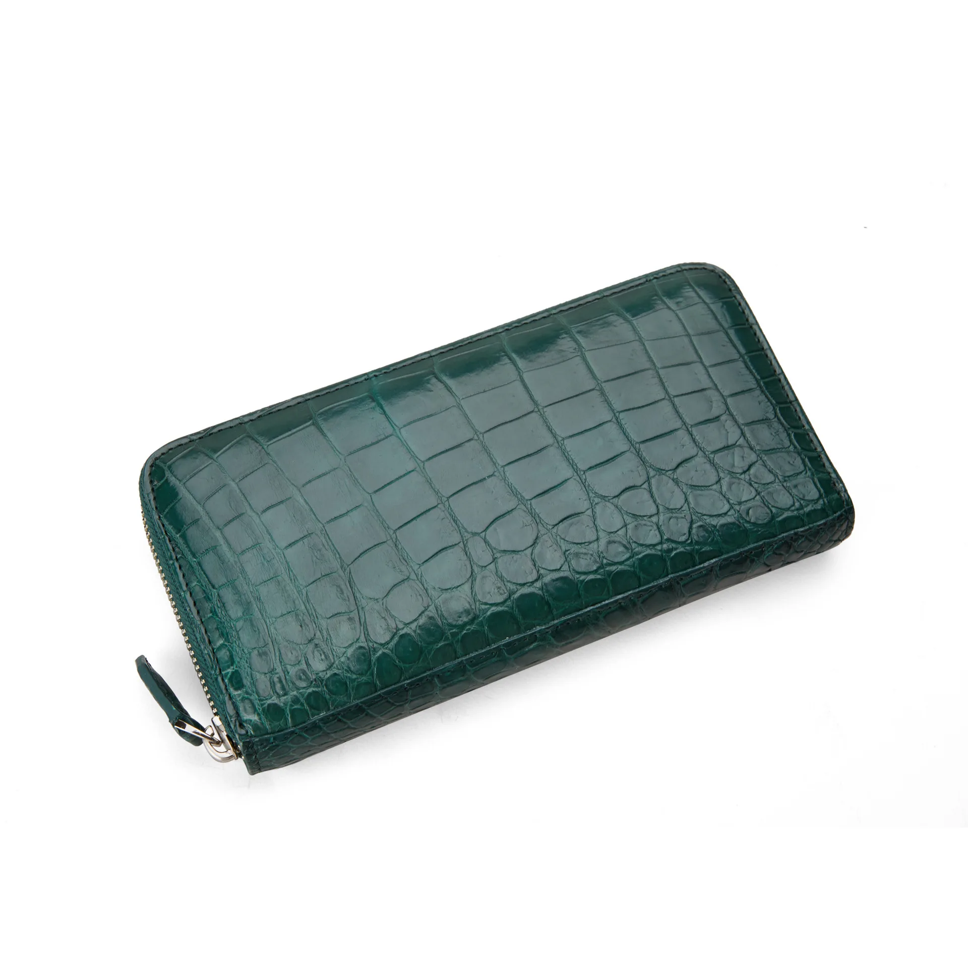 2026 New Fashion Real Crocodile Genuine Leather Women Long Wallets Female Luxury Brand Design Clutch Girl Gift Cash Purse Wallet