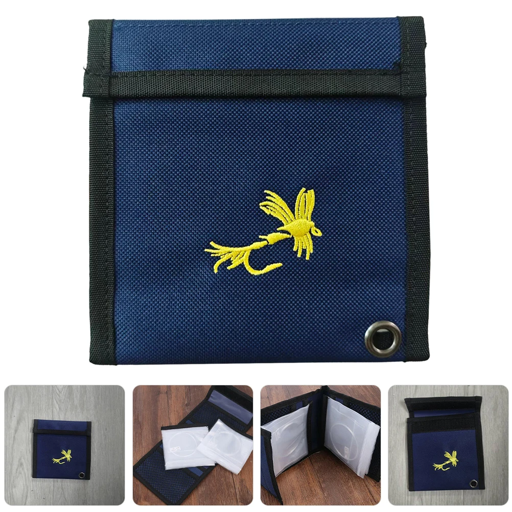 

Fly Fishing Breathable Storage Organizer Tackle Tippet Leader Wallet Gear Fishing Line Storage Wallet Leader Holder