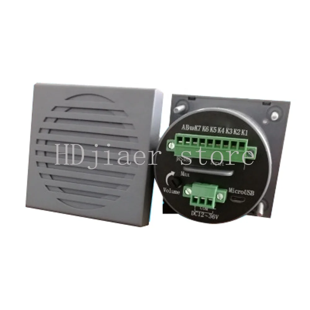 

Музыкальный электронный аудиосистема AGV, зуммер-динамик — пятицветное регулируемое профессиональное предупреждающее устройство для оборудования AGV