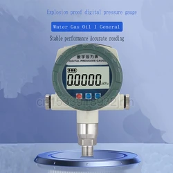 1pcs Explosion Proof digital Pressure Gauge YS100B Intelligent Explosion Proof Natural Gas Liquefied Gas water Gas Oil Hydraulic