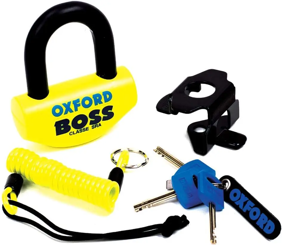 

Oxford - Дисковый замок Boss, желтый