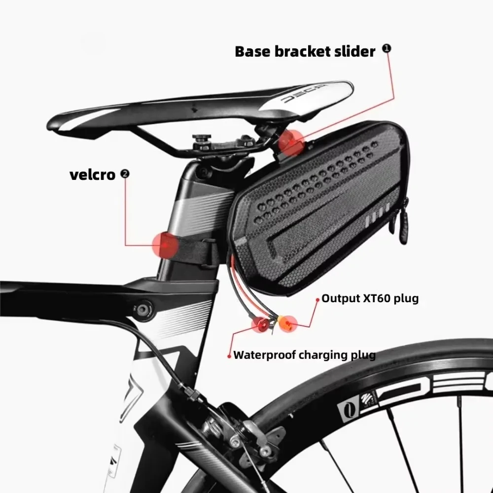 36V 10Ah 14Ah Rechargeable Lithium Battery Pack Fit 150W To 500W Bicycle Scooter Two Wheel Vehicle Spare Replacement Battery