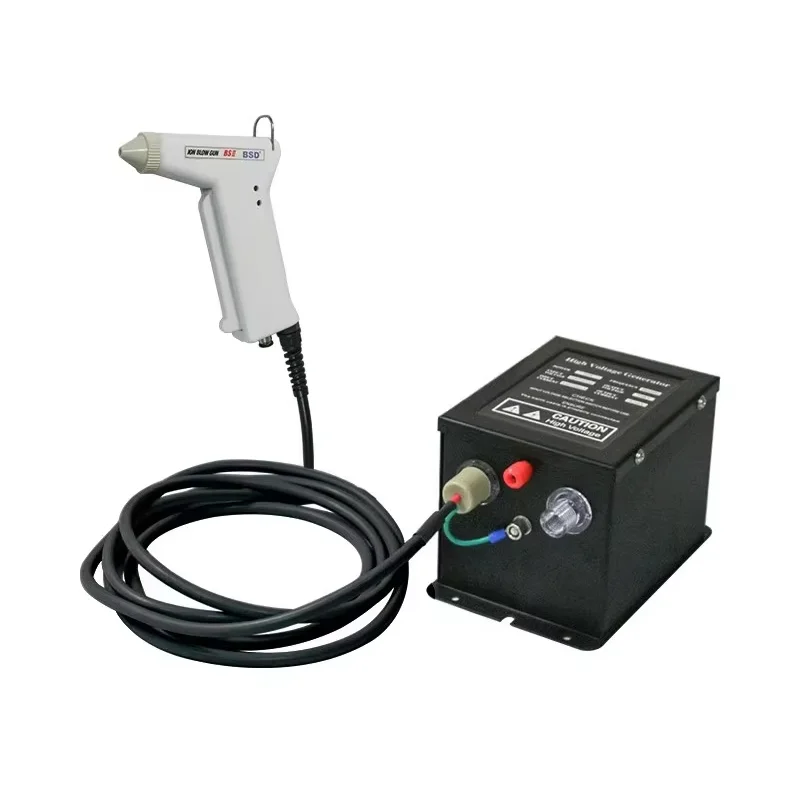 Pistola ad aria ionica antistatica industriale Volume d'aria regolabile ad alta pressioneRimozione efficiente della polvere staticaDesign ergonomico per l'officina