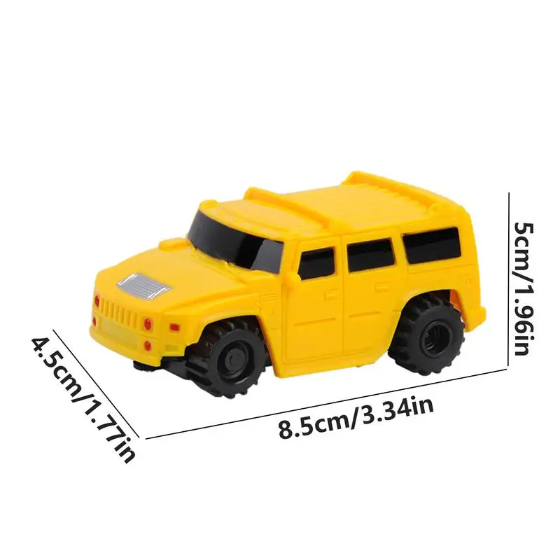 Mini Inductive Car Toy Automatic Sensor Road Recognition Vehicle Interactive STEM Toy Follow Black Educational Toys Novelty Gift