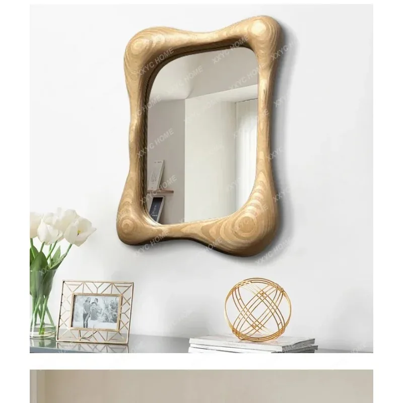 XXSpecial-shaped creative mirror art design sense irregular decorative mirror wall hanging,  bathroom mirror