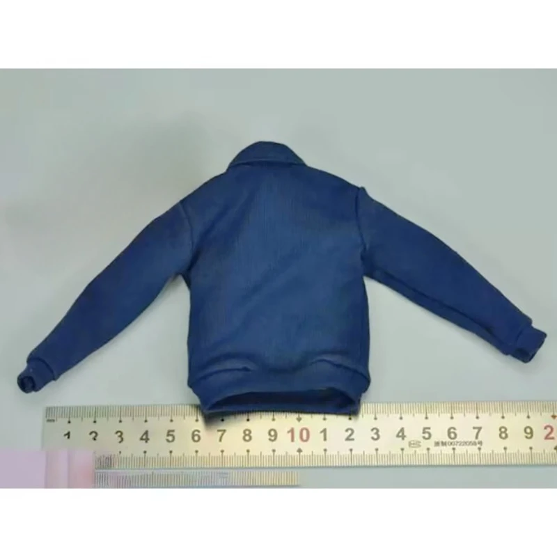 1/6 Scale Male Soldier Blue Sweater Navy Officer Sweater Shirt Coat Model D80149 for 12