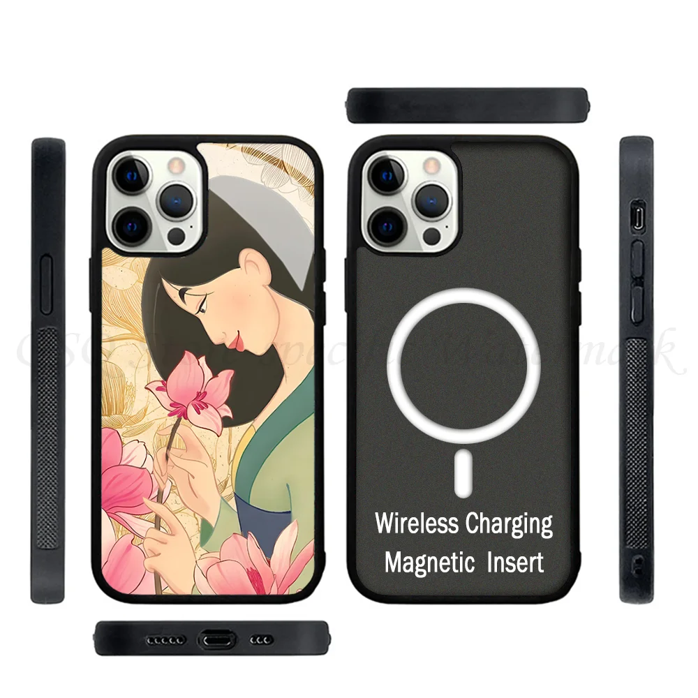 Movie M-Mulan Phone Cases For IPhone 15 14 13 Pro Max 11 12 Mini Alex Mirror TPU Shell