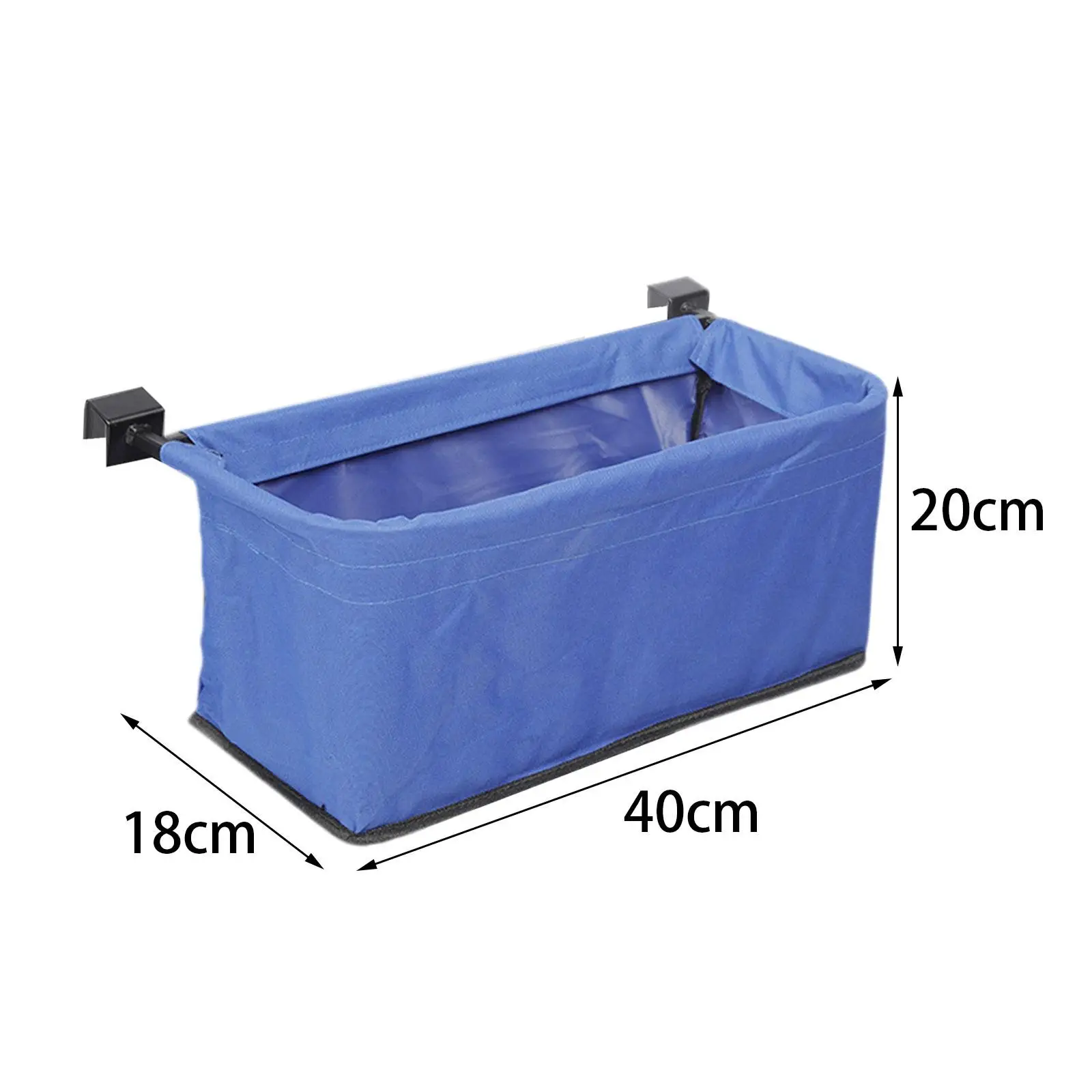 Wagon Storage Bag Grocery Bag Utility Trolley Cart Accessories Oxford Cloth Wagon Cart Tail Bag for Garden Beach Picnic Shopping image 6