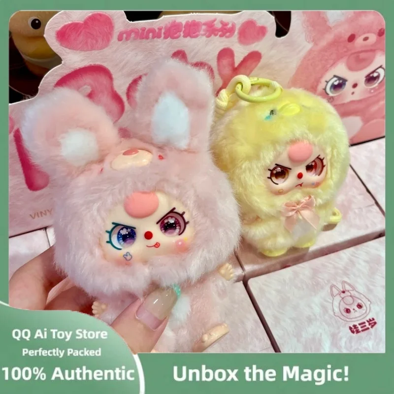 Nowa Seria Mini Embrace dla Niemowląt, Winylowa Figurka Niespodzianka w Pudełku Blind Box, Kawaii Winylowa Lalka z Twarzą, Figurka Anime, Zabawka, Prezent Urodzinowy dla Dziewczynki