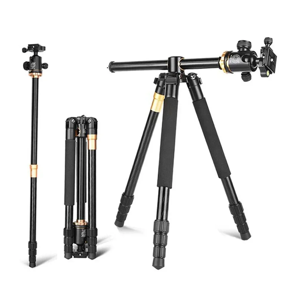 Camera tripod Centre-axis Horizontal bracket Top shot Horizontal arm Vertical DSLR camera tripod stand