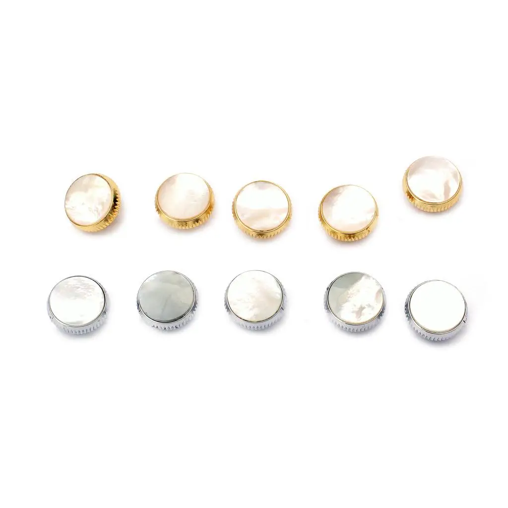 Trumpet Buttons Replacement Set Gold Repair Accessories for Finger Buttons Upgrades for Brass Instrument