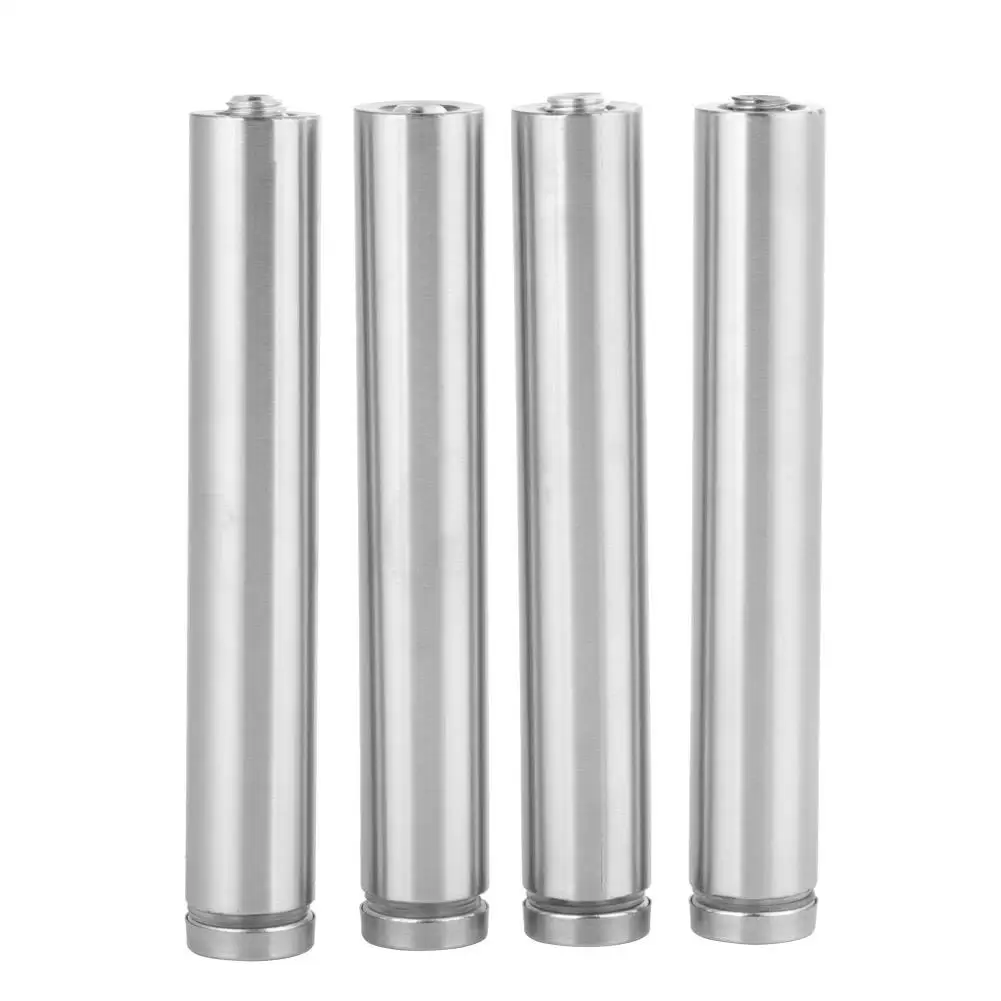 

Stainless Steel 4pcs Hollow Standoff Fixing Pins Wall Mount Glass Display Hardware