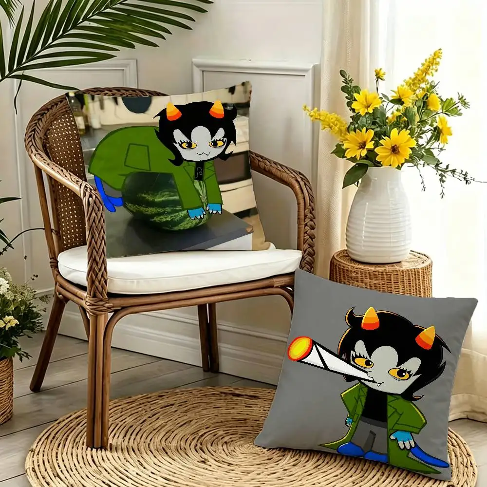 

Funny Game MSPA Nepeta Leijon Double-sided print Pillow Case Cushion Cover Throw Pillow Case For Car Sofa