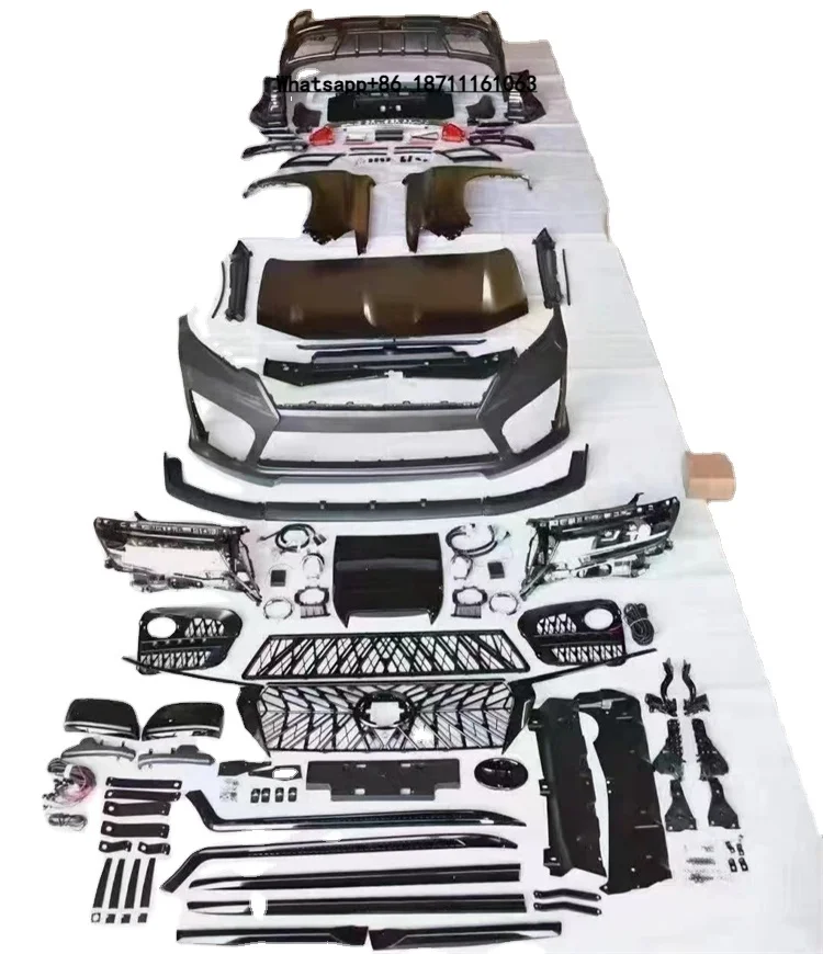 

Veidt Suitable for 2010-2017 Prado Old to New 2018-2020 E Version Body Kit Full Body Kit Front Bumper Rear Bumper