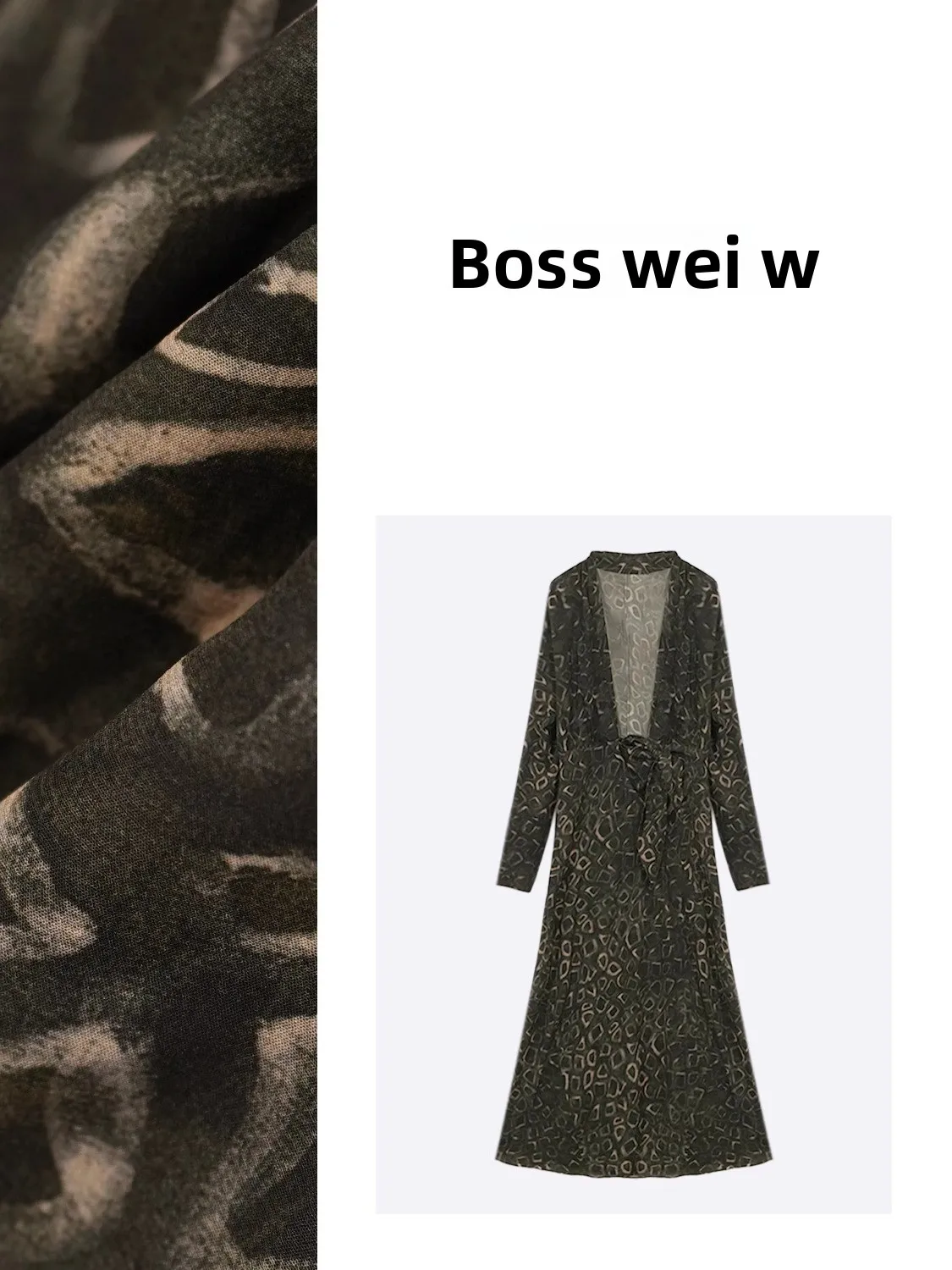 Ele Silk Long Dr Wo…