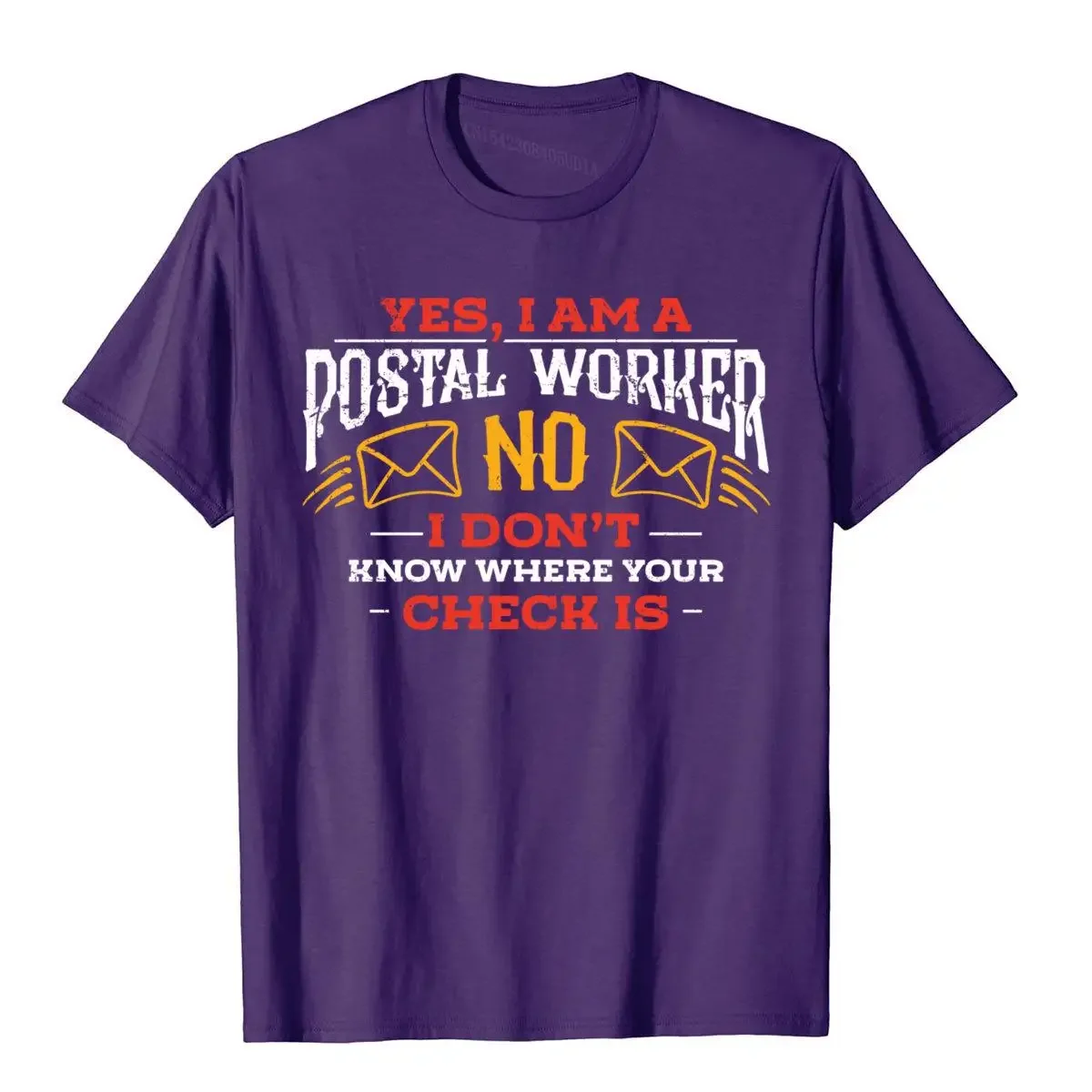 Yes I Am A Postal Worker Mailman Gift Rural Carrier Oversized Tees Birthday T Shirt Coupons Cotton Men Tops Shirts Unique