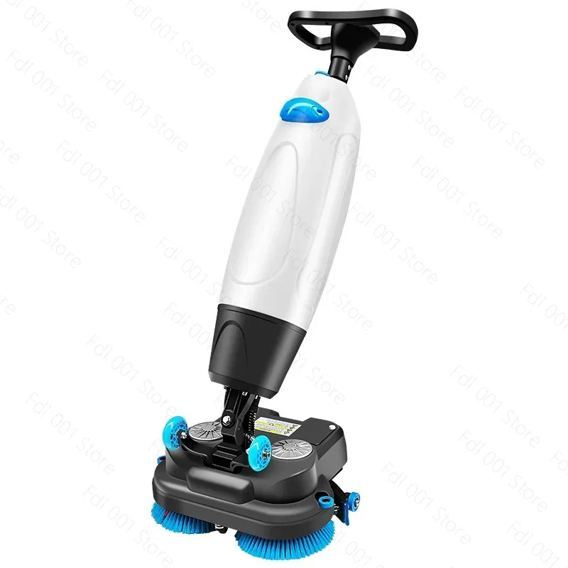 Cordless Automatic Floor Scrubber Battery Powerful Wet and Dry Cleaning Cleaner Mop Household Industry Sweeper Cleaner