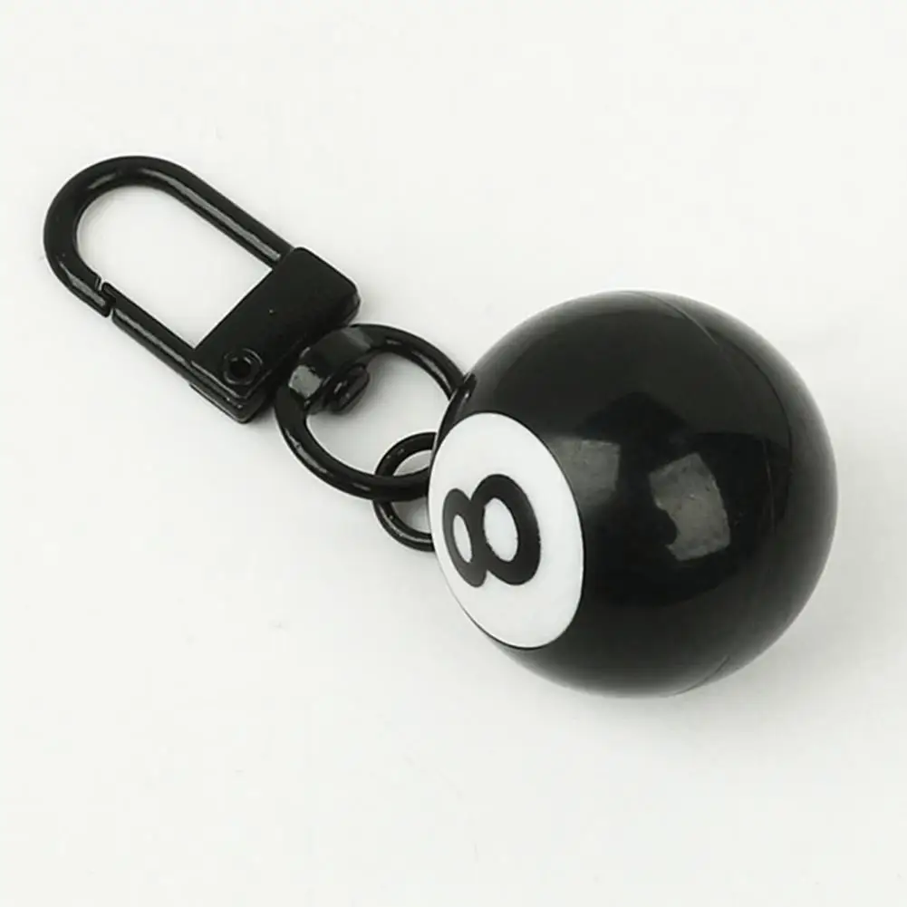 

Брелок для бильярдного шара, подарочный брелок для игрока в бильярд, набор мини-брелок для бильярдного шара для любителей бильярда, черный 8-шар, вешалка для бильярда, бассейн