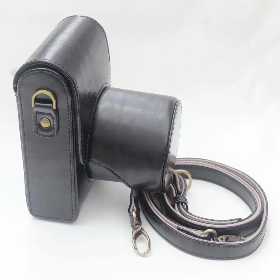 ل Leica Q Q-P Q2 Q3 حافظة جلدية للكاميرا حزام حقيبة #3